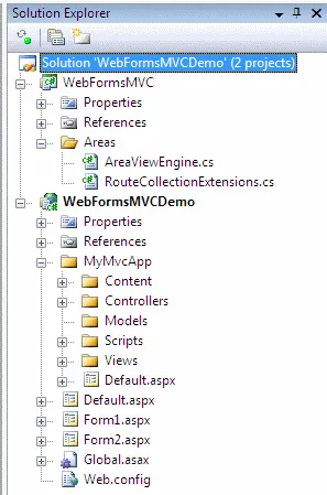 webforms-mvc-solution